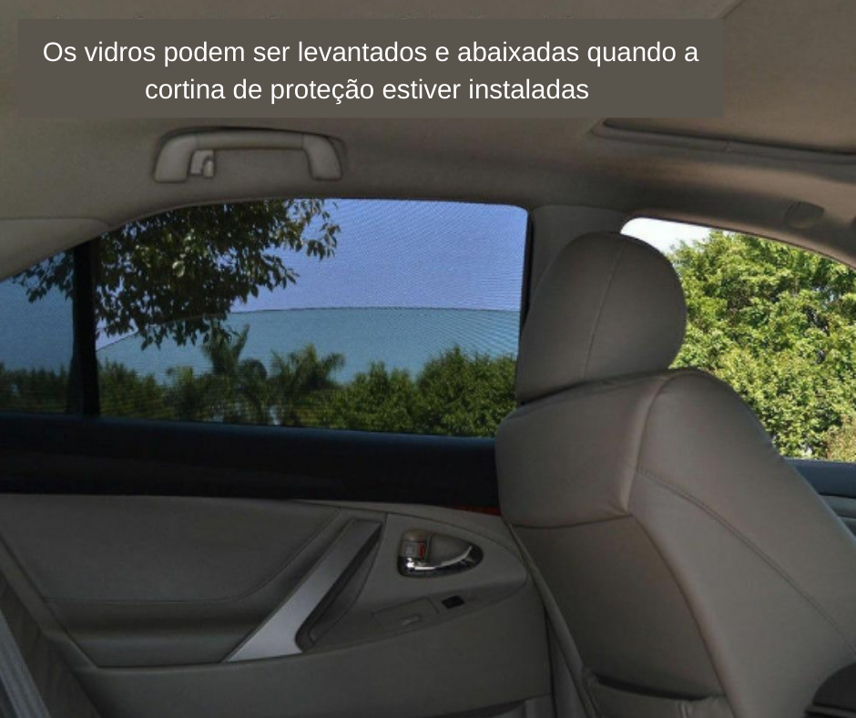 Window Protection: cortina de proteção solar para janela de carro.