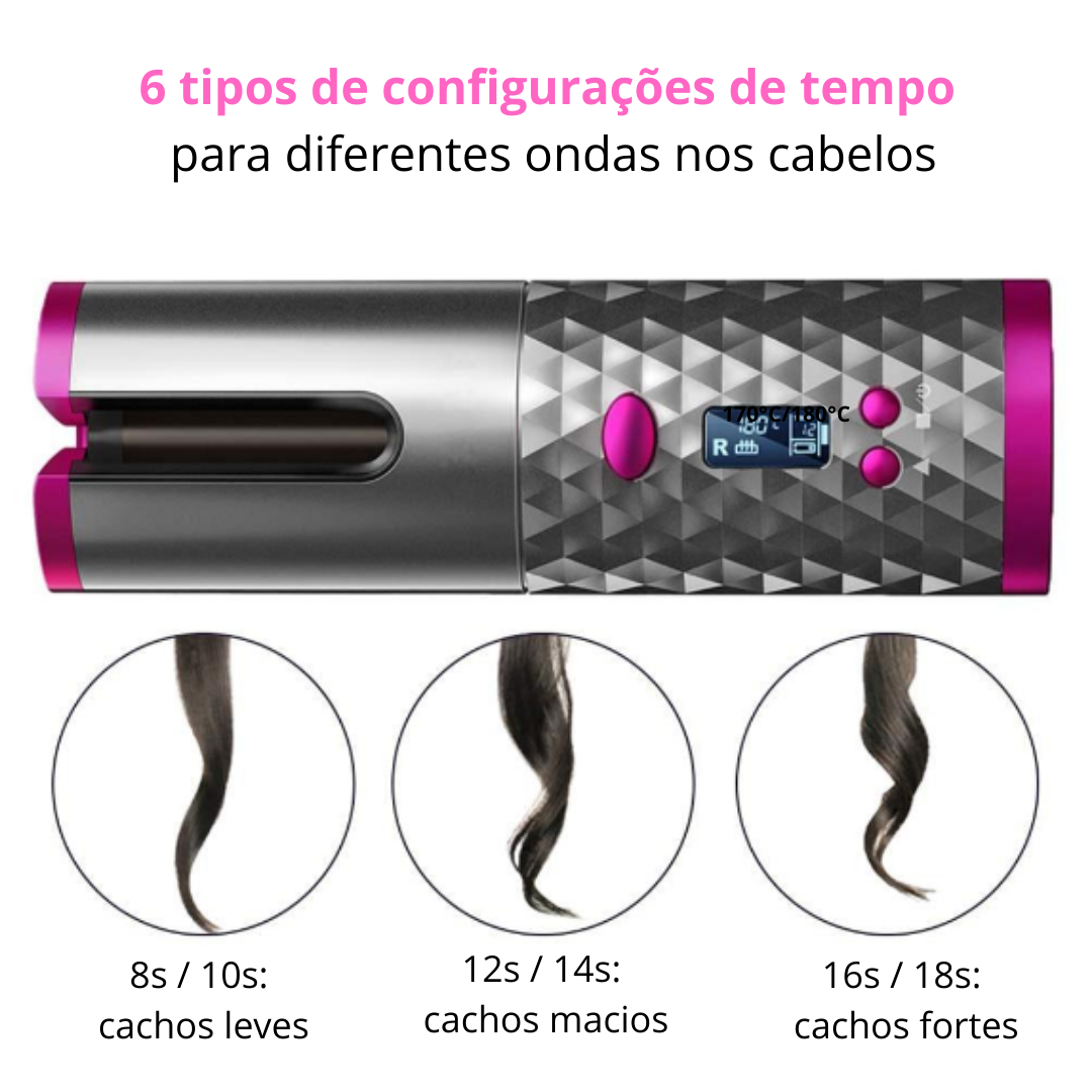 Magic Hair Shaper Modelador de Cachos Automático