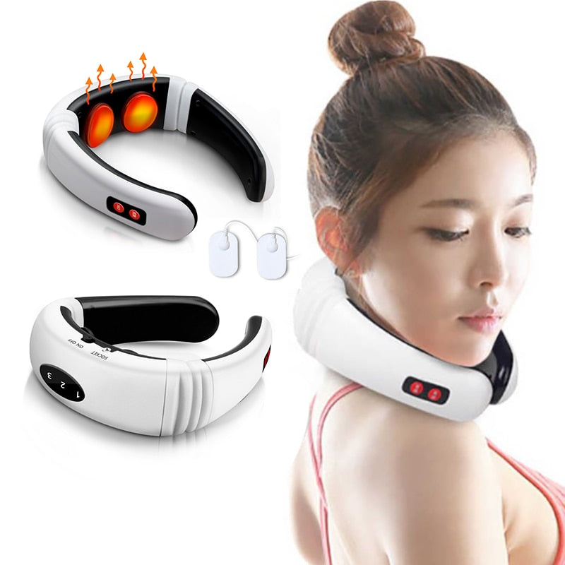 Powerful Neck Relaxer Massageador Elétrico de Pescoço