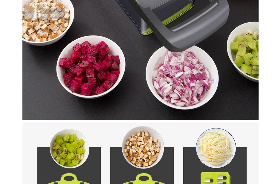 Vegetable Cutter Cortador de Legumes Multifuncional 7 em 1